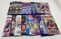 Mixed Miscellaneous Anime Trading Card Booster Pack Bundle (Set Of 20) - Image 1