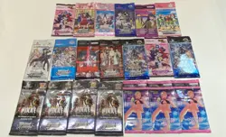 Mixed Miscellaneous Anime Trading Card Booster Pack Bundle (Set Of 20) - Image 1