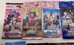 Mixed Miscellaneous Anime Trading Card Booster Pack Bundle (Set Of 20) - Image 2