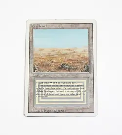 Scrubland Magic The Gathering MTG Revised Edition Dual Land - Image 1