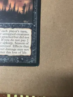 MTG Italian Season of the Witch - The Dark # 52 - Image 2