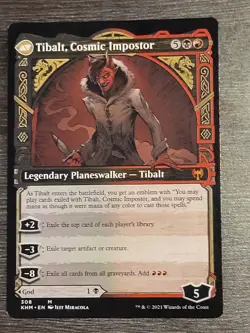 MTG Valki, God of Lies (Showcase) Kaldheim Regular 308 - Image 2