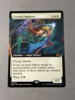MTG Exalted Sunborn (Extended Art) Edge of Eternities Regular NM - Image 1