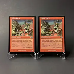 (2) Magic: The Gathering Goblin Patrol MTG Urza's Saga 1993-1998 LP - Image 1