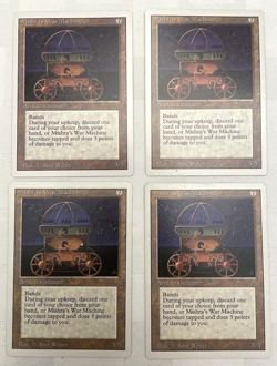 4x Mishra's War Machine - Revised - MTG - Magic the Gathering - LP - Image 1