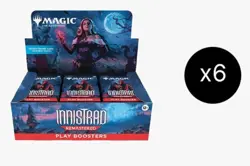 SEALED CASE! 6x Play Booster Box Innistrad Remastered INR MTG - Image 1