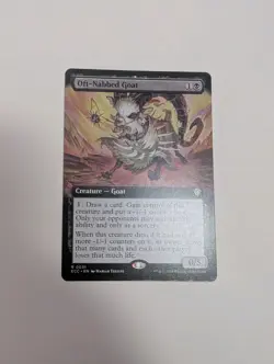 MTG - Oft-Nabbed Goat (Extended Art) - Lorwyn Eclipsed NM/M Condition - Image 1
