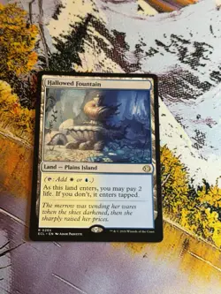 Mint/Near-Mint, English - 1 x MTG Hallowed Fountain Lorwyn Eclipsed - Image 3