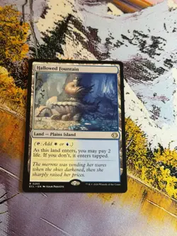 Mint/Near-Mint, English - 1 x MTG Hallowed Fountain Lorwyn Eclipsed - Image 4