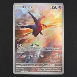 Pokemon TCG Card Latios 203/191 Surging Sparks Illustration Rare Holo - NM - Image 1