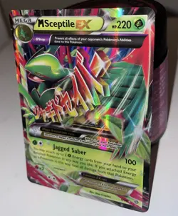 M Sceptile EX 8/98 Holo Ultra Rare XY Ancient Origins 2015 Pokemon TCG LP - Image 2