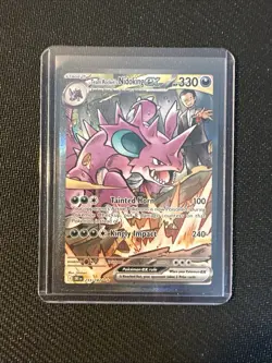 2025 Pokemon TCG: Destined Rivals Team Rocket’s Nidoking ex (233/182) SIR - Image 1