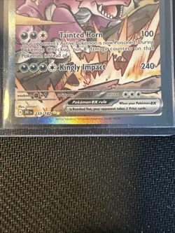 2025 Pokemon TCG: Destined Rivals Team Rocket’s Nidoking ex (233/182) SIR - Image 3