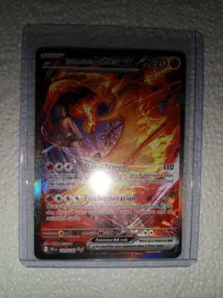 Pokemon Moltres EX # 229/182 Destined Rivals. Near mint/ in protective sleeve - Image 1