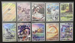 50x Japanese Character Rare Lot Full Art Pokemon TCG LP-HP No Duplicates Lot A - Image 5