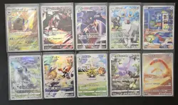 50x Japanese Character Rare Lot Full Art Pokemon TCG LP-HP No Duplicates Lot B - Image 4