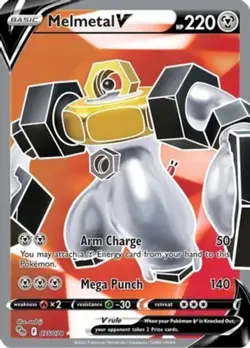 Melmetal V (Full Art) - 075/078 - Ultra Rare - NM - Pokemon Go - Image 1