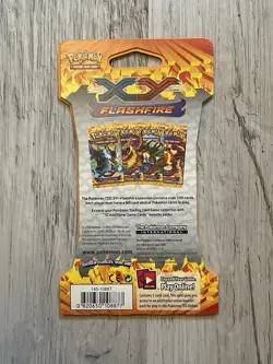 Pokemon XY FLASHFIRE BOOSTER- SLEEVED HANGAR PACK- KANGASKHAN FACTORY SEALED NEW - Image 3