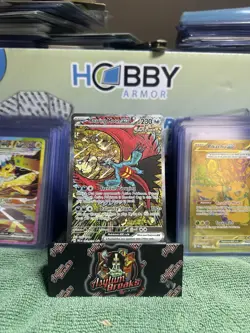 Pokemon Roaring Moon EX 162/131 Special Illustration Rare Prismatic Evolutions - Image 1
