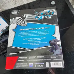 2x Pokemon Scarlet & Violet Black Bolt Binder Collection Boxes Sealed - Image 2