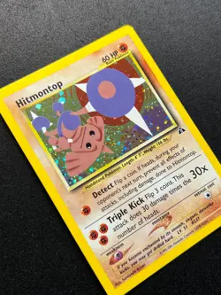 Pokemon TCG Hitmontop Neo Discovery 3/75 Holo Rare Vintage - Image 3