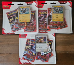 Pokemon TCG: Scarlet & Violet Destined Rivals 3 Pack Blister New Sealed LOT OF 3 - Image 1