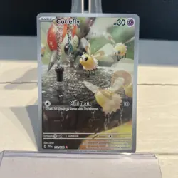 Pokemon TCG Cutiefly 172/162 Illustration Rare Temporal Forces NM - Image 3