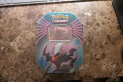 Pokemon TCG Knockout Collectible Tin 2021 Darkrai Factory Sealed - Image 1