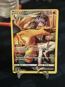 Pokemon TCG Charizard Lost Origin Trainer Gallery TG03/TG30 Holo Ultra Rare - Image 1