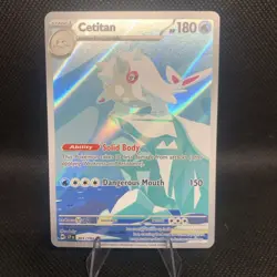 Pokemon Cetitan 201/191 Surging Sparks Scarlet & Violet Illustration Rare NM+ - Image 1