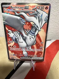 Reshiram Ex 158/086 - Full Art Ultra Rare - Pokemon TCG White Flare - NM - Image 1