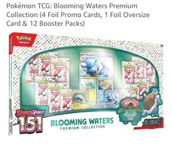 Pokemon TCG Blooming Waters 151 Premium Collection Sealed ✅🔥 - Image 2