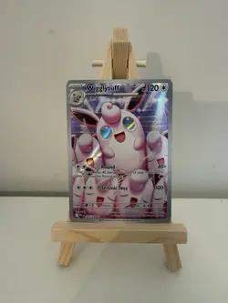 Pokemon TCG Wigglytuff 105/094 Phantasmal Flames Holo IR - NM - Image 1