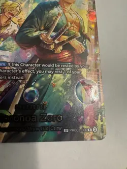 One Piece Roronoa Zoro PRB02-006 (SP) - The Azure Sea’s Seven OP-14 Pack Fresh - Image 5