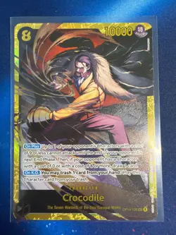 ONE PIECE TCG Crocodile OP14-120 ALT ART AA SEC OP14 NM/M - Image 1