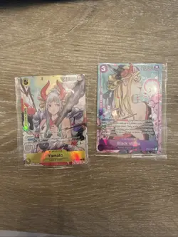 Yamato and Black Maria ST13-016/OP08-74 Illustration Box 2 sealed promos 2 pack - Image 1