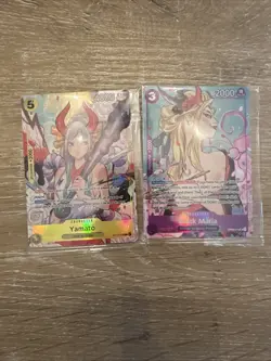 Yamato and Black Maria ST13-016/OP08-74 Illustration Box 2 sealed promos 2 pack - Image 3