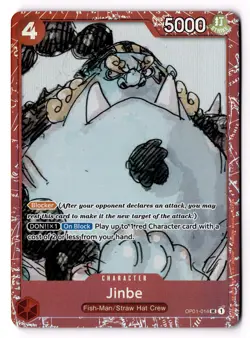 Jinbe (Premium Card Collection -ONE PIECE FILM RED Edition-) OP01-014 One Piece - Image 1