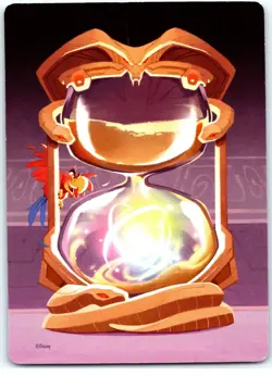Hourglass Puzzle/Insert/Art Card 2025 Disney Lorcana Reign of Jafar - Image 1