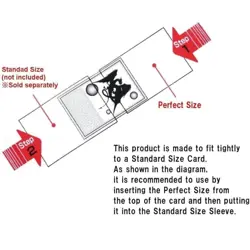 KMC 100 Pochettes Card Barrier Perfect Size Soft Sleeves 2 Pack Value Set ! - Image 5