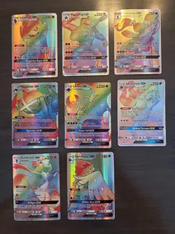 Lot of 27 Rainbow GX Pokemon Cards, EUC - Image 4