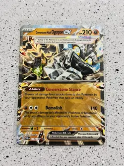 Cornerstone Mask Ogerpon ex 112/167 SV06: Twilight Masquerade NM💎 Pokemon Card - Image 1