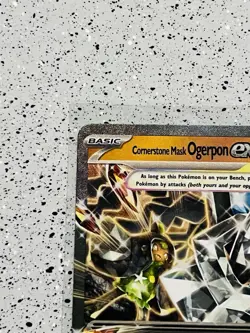 Cornerstone Mask Ogerpon ex 112/167 SV06: Twilight Masquerade NM💎 Pokemon Card - Image 3