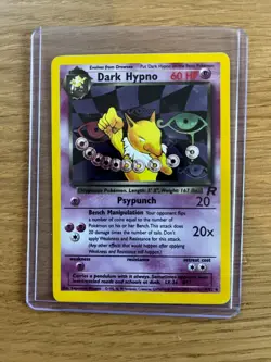Dark Hypno 9/82 | Team Rocket Set | LP | Holo Rare Pokemon Card - Image 1