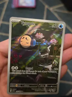 Pokemon Card Tympole 103/086 Black Bolt Illustration Rare NM - Image 1