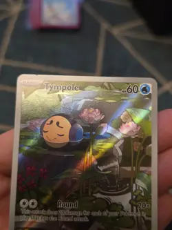 Pokemon Card Tympole 103/086 Black Bolt Illustration Rare NM - Image 3