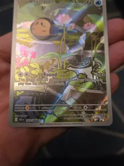Pokemon Card Tympole 103/086 Black Bolt Illustration Rare NM - Image 4