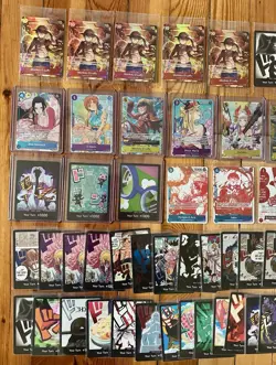 One Piece TCG 81 Card Lot Promos, Foil, And DON!! English - Image 2