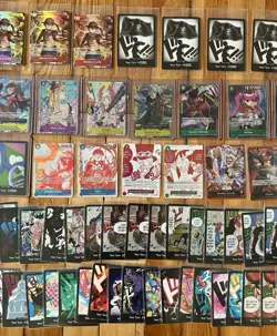 One Piece TCG 81 Card Lot Promos, Foil, And DON!! English - Image 3