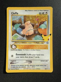 Cleffa 20/111 Celebrations: Classic Collection Pokemon Card NM - Image 1